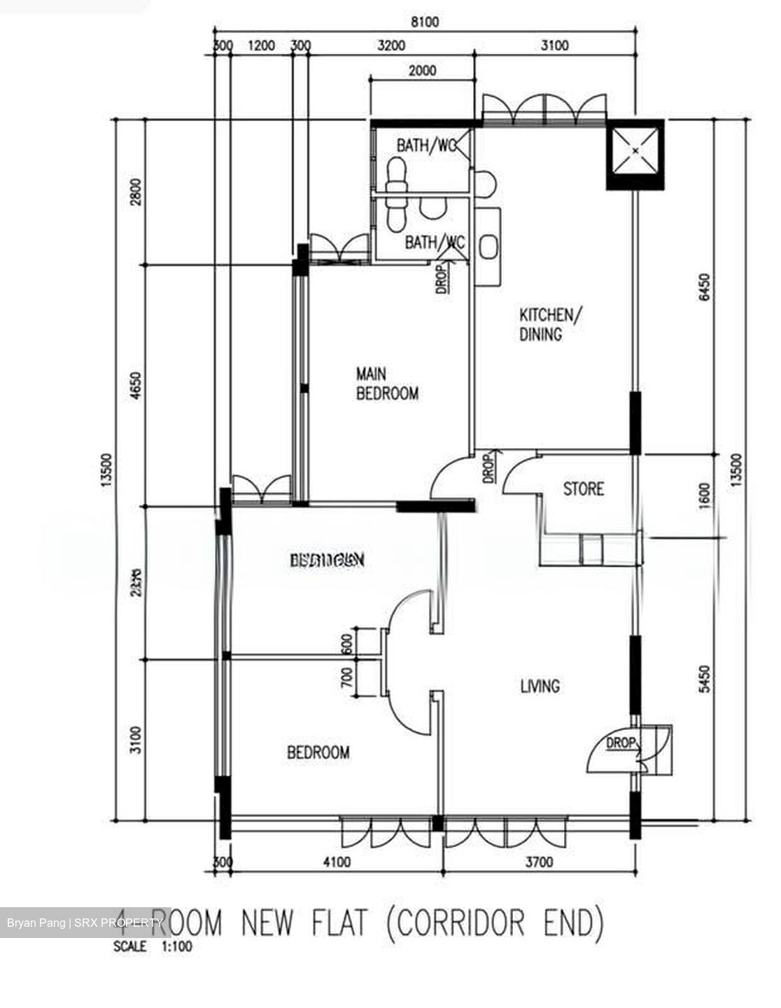 Blk 205 Marsiling Admiralty Park (Woodlands), HDB 4 Rooms #550992011